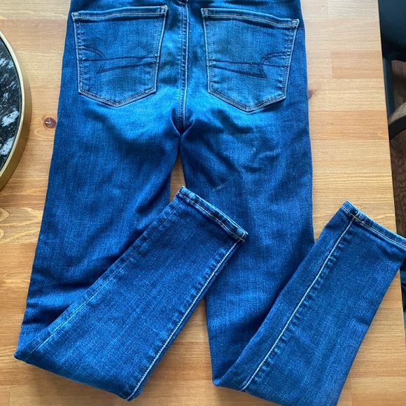 AMERICAN EAGLE hi rise jegging size 00 (3) - Picture 7 of 11
